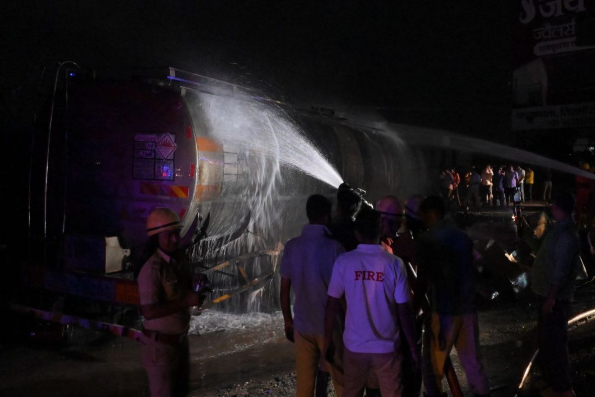 Jaipur Gas Cylinder Blast