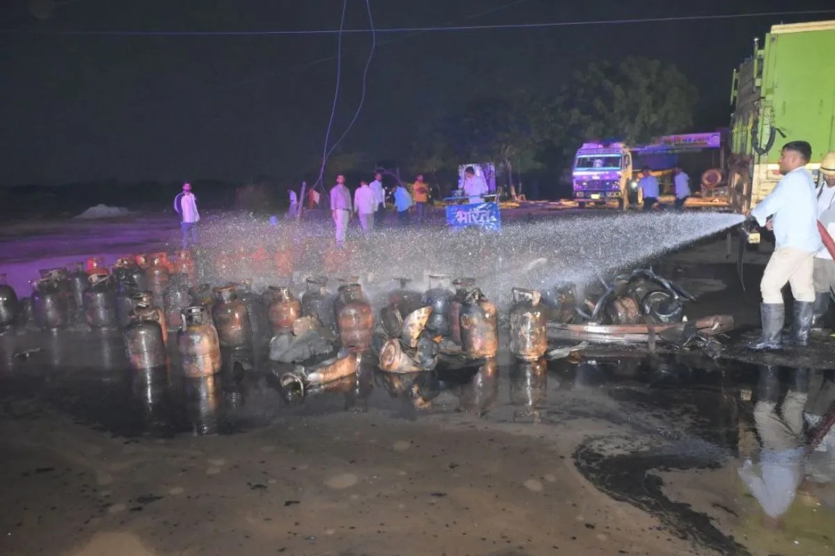 Jaipur Gas Cylinder Blast