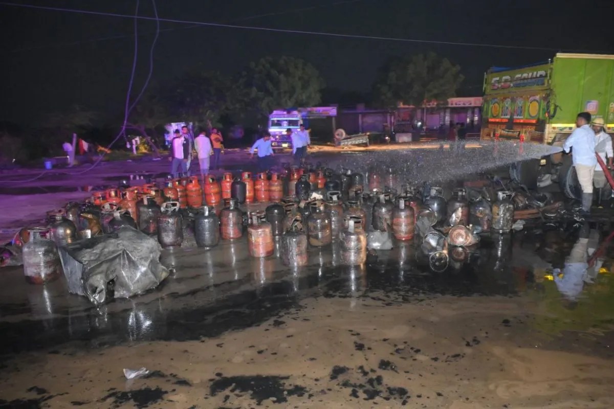 Jaipur Gas Cylinder Blast