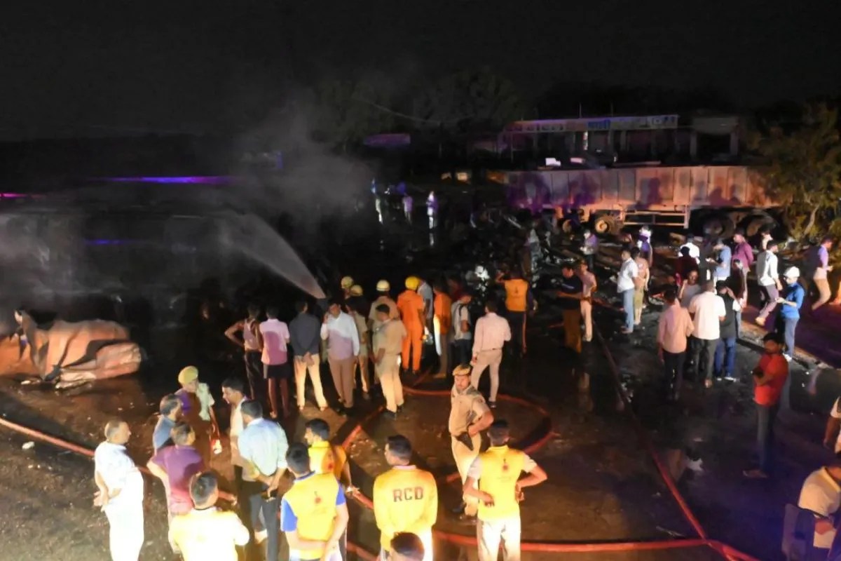 Jaipur Gas Cylinder Blast