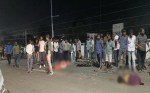Tragic accident on overbridge: Two post office employees hit by truck, die