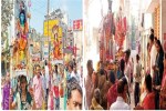 ईसर गौरी-गौरा महोत्सव की रौनक! बारात निकली रंगीन, देर रात तक चला विसर्जन..(photo-patrika)
