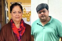 Vasundhara Raje and Dushyant Singh
