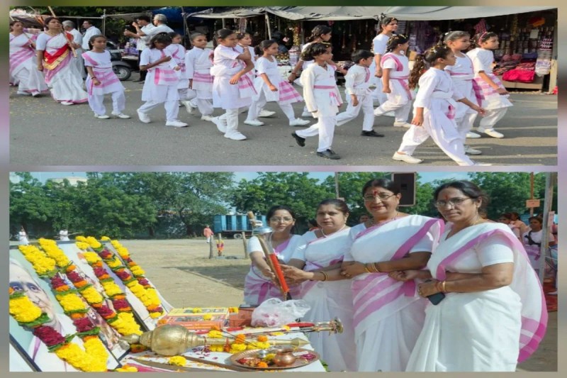 The march showcased a confluence of strength, organisation and patriotism.