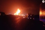 Fire in Truck