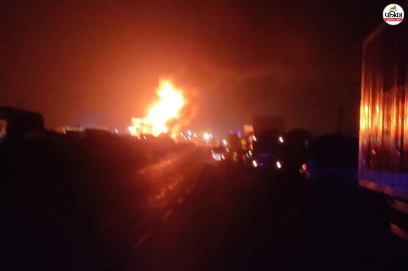 Fire in Truck
