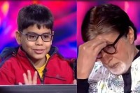 KBC Contestant manners child misbehaved