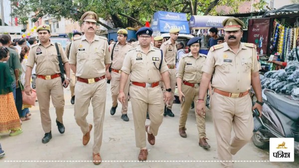 amroha police alert i love mohammed jumma namaz flag march