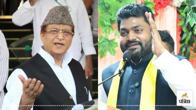 arvind rajbhar invites azam khan to party bihar elections strategy