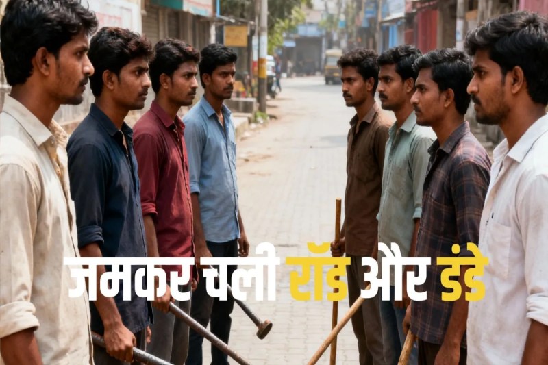 dispute between two groups in ballia