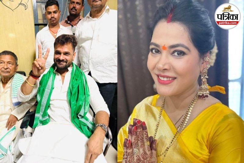 भोजपुरी स्टार खेसारी लाल यादव और सीमा सिंह