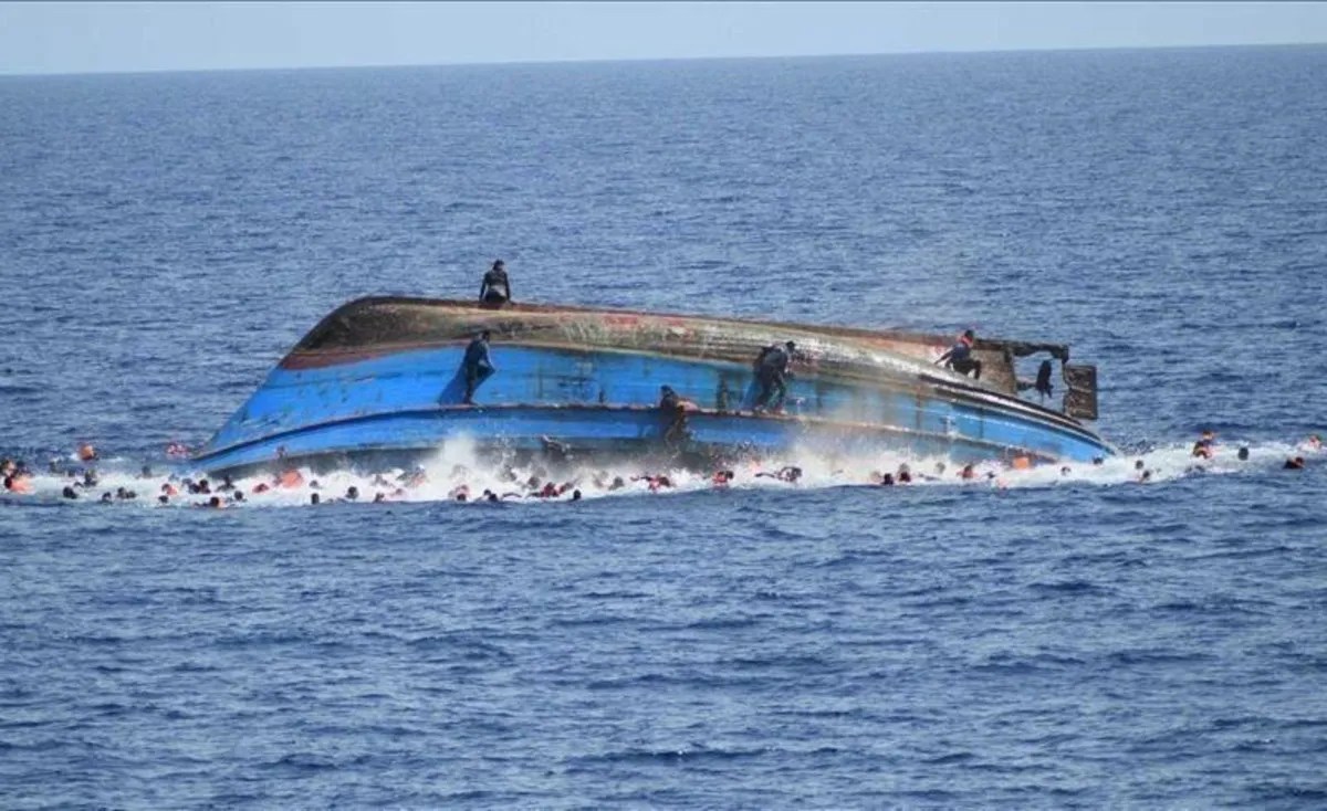 Boat capsizes