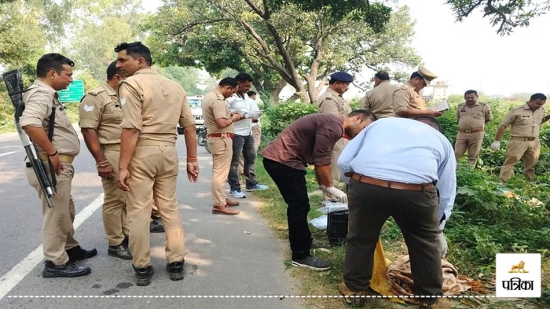brutal murder sambhal highway youth body found eyes crushed