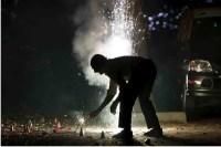 burns on Diwali