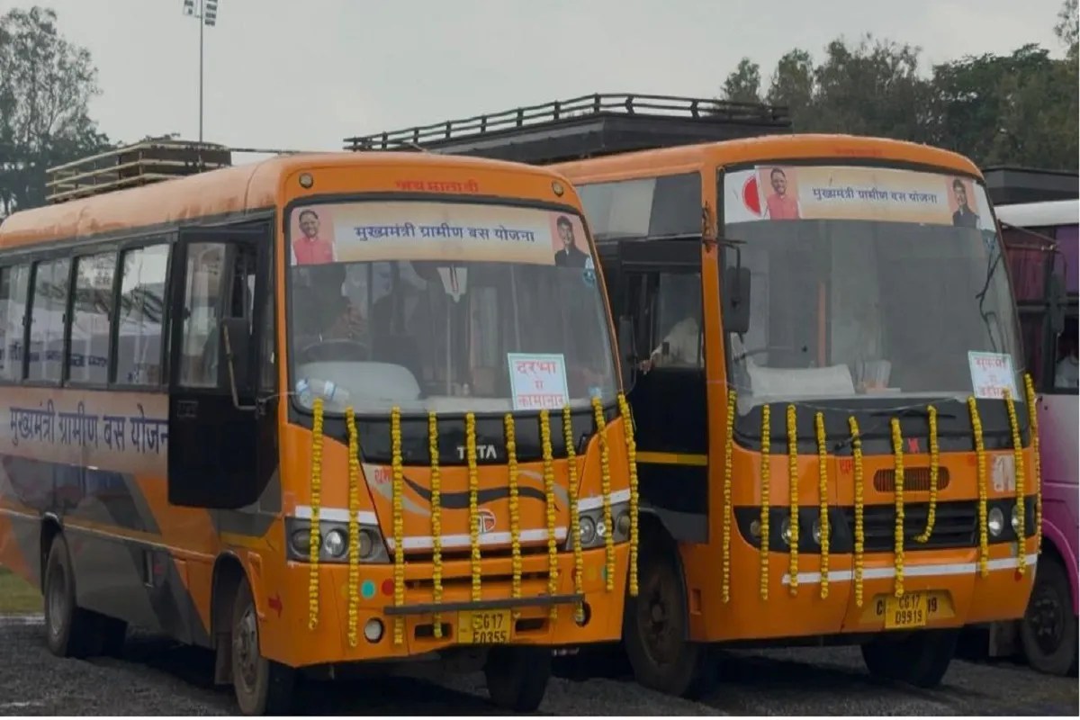 मुख्यमंत्री ग्रामीण बस योजना से 250 गांवों तक पहुंची बस सुविधाबस्तर और सरगुजा संभाग में सफल क्रियान्वयन
