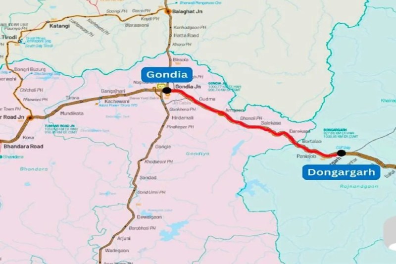 गोंदिया–डोंगरगढ़ चौथी रेल लाइन से छत्तीसगढ़ को मिलेगा विकास का नया ट्रैक, मुख्यमंत्री विष्णुदेव साय ने प्रधानमंत्री और रेल मंत्री का जताया आभार