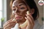 Coffee face pack, natural dark spot remover, anti-aging face mask, coffee and fruit face pack,