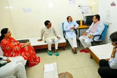 CM Bhajanlal In SMS Hospital