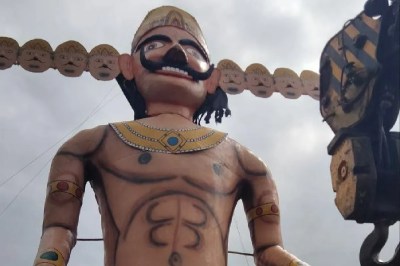 dhar dussehra 2025 ravan dahan rotation effigy mp news