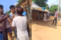 dalit family beaten video viral case land dispute morena mp news