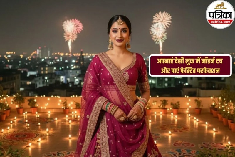 modern diwali look, festive fashion 2025, diwali outfit, Diwali 2025,