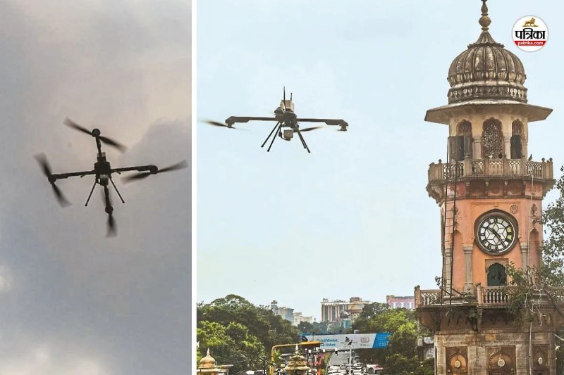 Jaipur Heritage Corporation new initiative wall will be monitored with drones