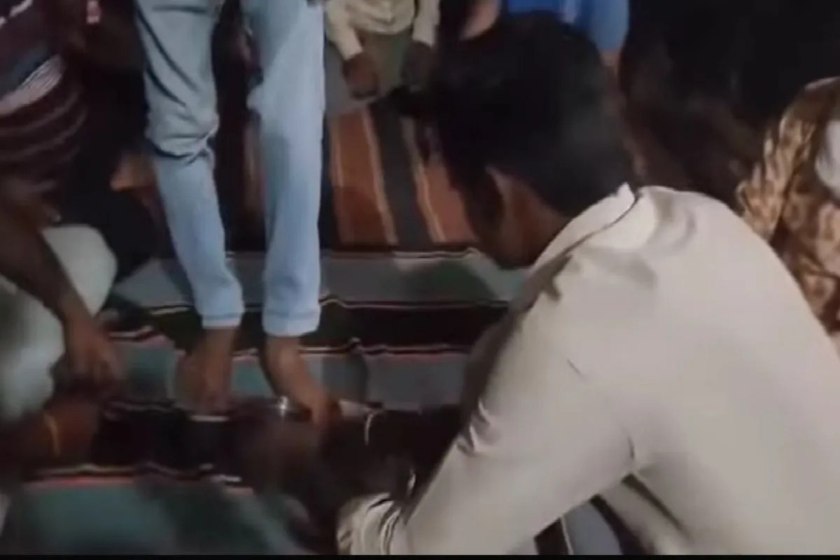 Casteist punishment for making meme boy forced to drink feet water mp news