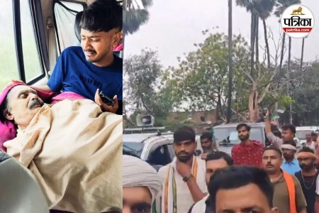 दुलारचंद यादव की शव यात्रा