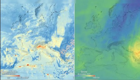 Europe's air quality monitoring