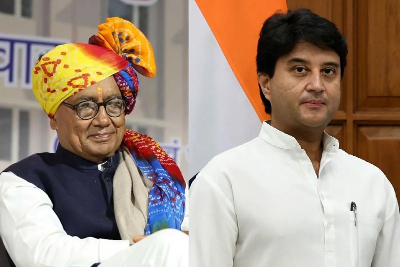 digvijay singh on jyotiraditya scindia press conference shivpuri mp news