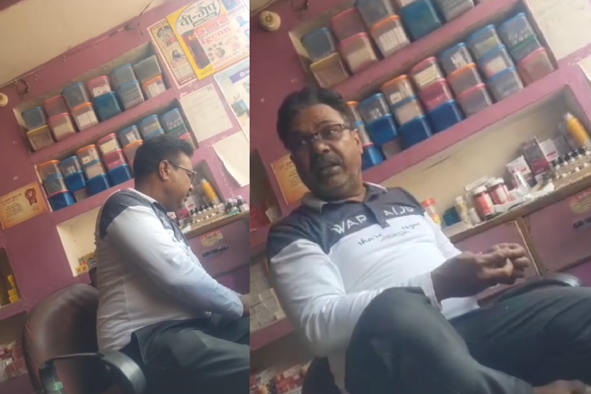 bjp leader viral video sc st act case tikamgarh mp news