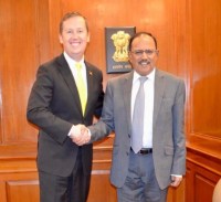 Sergio Gor meets NSA Ajit Doval