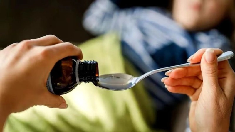 warning children under four years of age not to be given dextromethorphan cough syrup