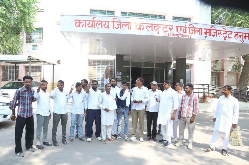 भादरा में किसानों पर लाठीचार्ज की न्यायिक जांच की मांग