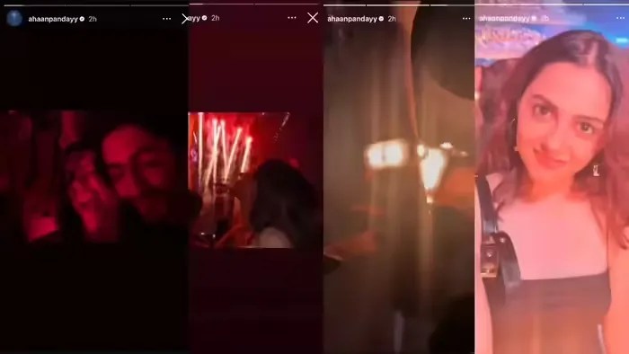 Ahaan Panday Aneet Padda Chemistry