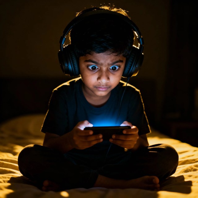 Mobile addiction in Indian Child