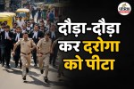 lawyers attacked police officers who arrest accused lawyer kanpur