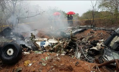 Plane crashes in Kenya