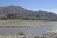 Kunar river in Afghanistan