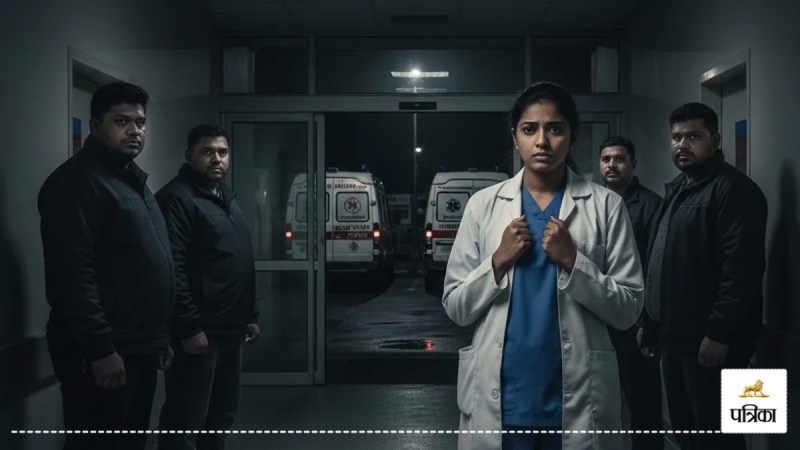 medical college ambulance gang threatens female staff agra