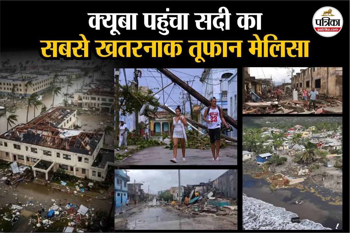 Hurricane Melissa reached Cuba