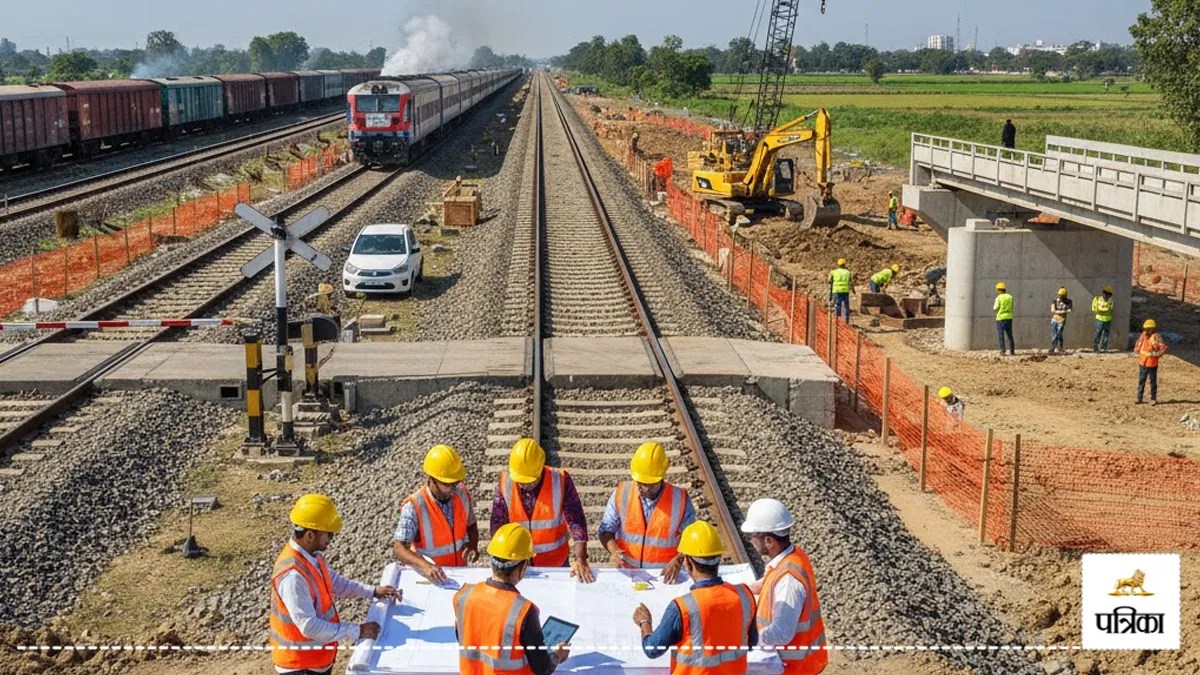 moradabad lucknow rail line rob fob construction ramapur project news