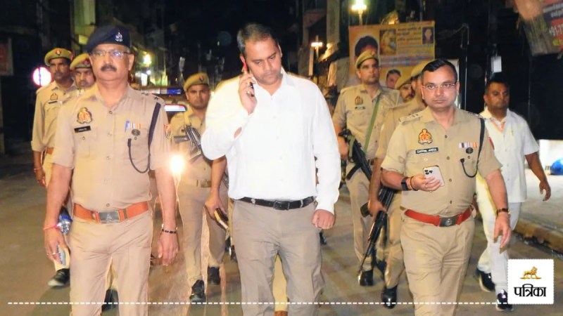 moradabad police reassign suspended officers before diwali security plan