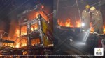 moradabad restaurant fire four cylinder blast one woman death