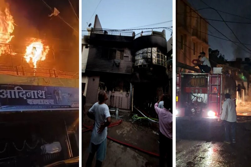 Fire Wreaks Havoc In MP