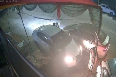 man hit by car in a parking dispute