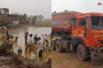 mustard oil tanker overturned