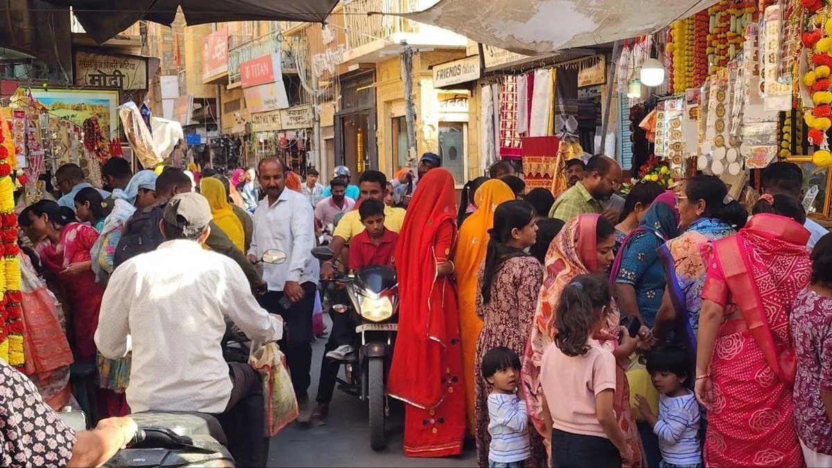 Video: जैसलमेर शहर में करीब 35 करोड़ के व्यवसाय का अनुमान