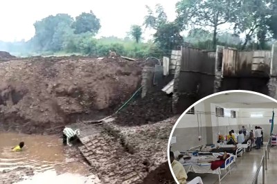 Harda Bridge Wall Collapse