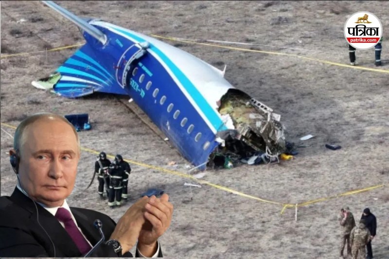 Vladimir Putin admits Russian responsibility for Azerbaijan airlines plane crash
